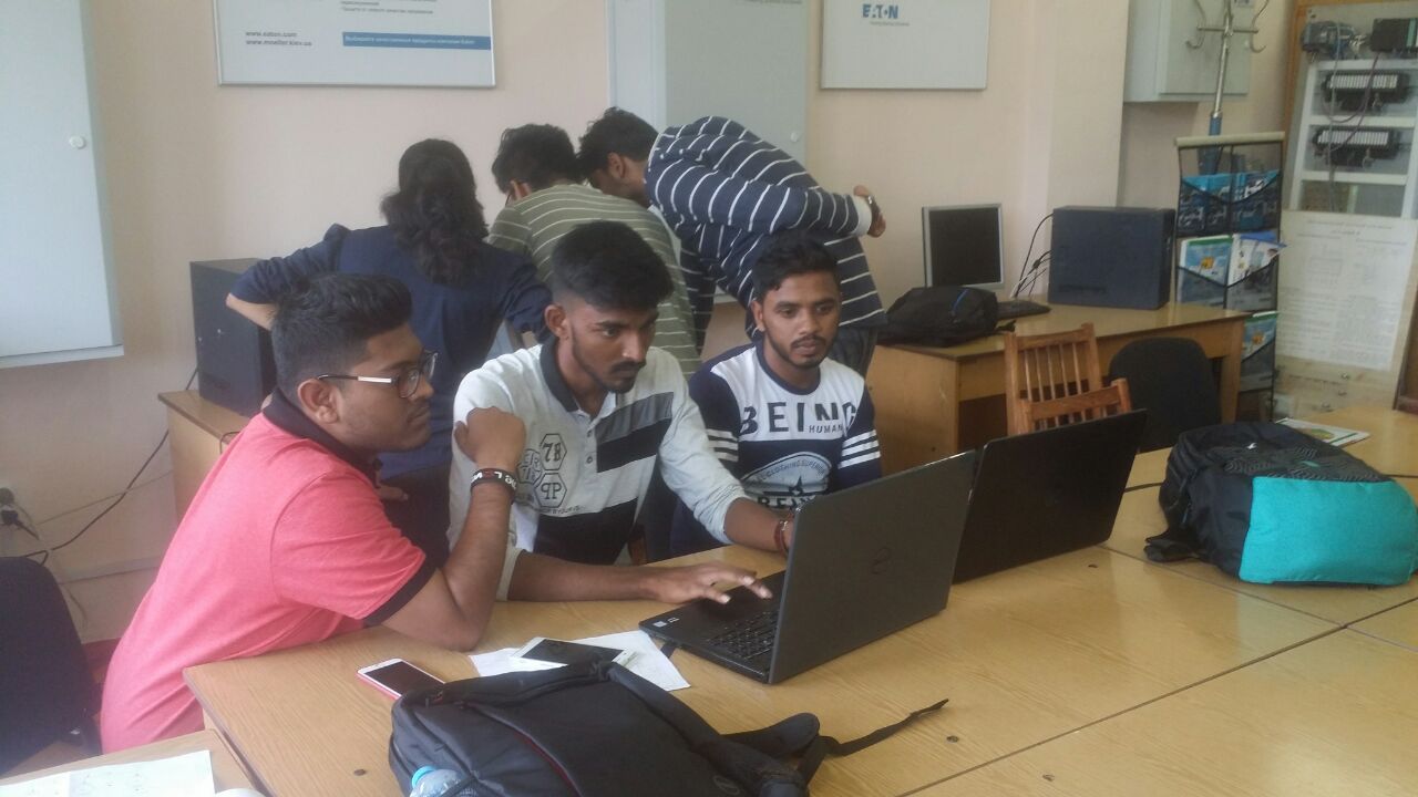Практика студентів з Індії 2018 кафедра АЕМС-ЕП